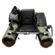BLACK CAT - Sada Belly Boat Battle Boat 170 cm + Elektromotor BC 2400