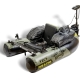BLACK CAT - Sada Belly Boat Battle Boat 170 cm + Elektromotor BC 2400