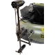 BLACK CAT - Sada Belly Boat Battle Boat + Elektromotor CR30VF Electric Outboard Motor