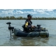 BLACK CAT - Sada Belly Boat Battle Boat + Elektromotor CR30VF Electric Outboard Motor