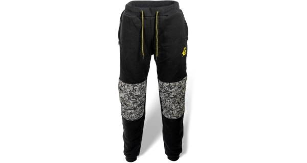 BLACK CAT - Tepláky Jogger Black vel. S