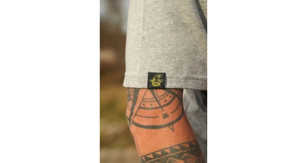 BLACK CAT - Tričko Grey Marl T-Shirt vel. 2XL