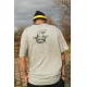 BLACK CAT - Tričko Grey Marl T-Shirt vel. L