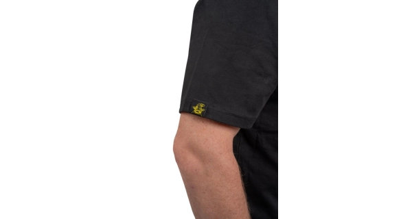 BLACK CAT - Tričko Logo Black T-Shirt vel. M