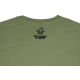 BLACK CAT - Tričko Military Shirt Green vel. S