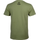 BLACK CAT - Tričko Military Shirt Green vel. S