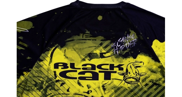 BLACK CAT - Triko Fishing Jersey UV vel. 3XL