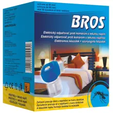 BROS - Elektrický odpařovač + Tekutá náplň proti komárům