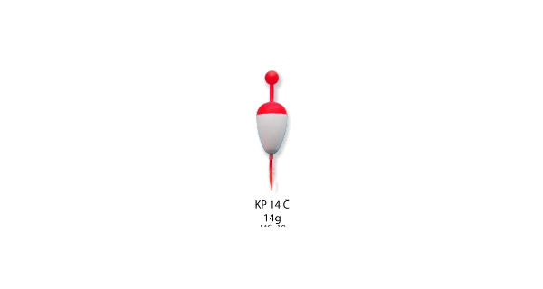 BUBENÍK - Kačena pevná bílá + červená 14 g