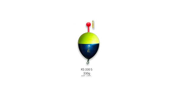 BUBENÍK - Kačena sumec splavávací 330 g žlutá + modrá