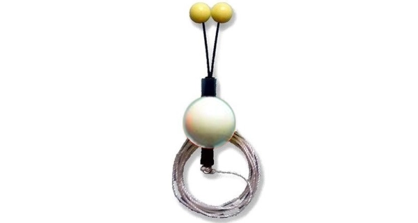 BUBENÍK - Polystyrenové číhátko odpadávací bílé 22 mm