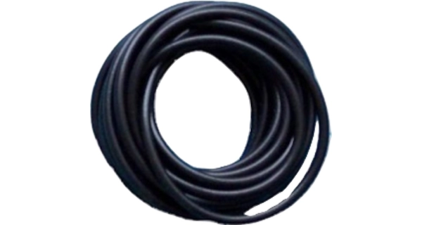 BUBENÍK - Silikonová hadička Černá 0,8 mm 1 m