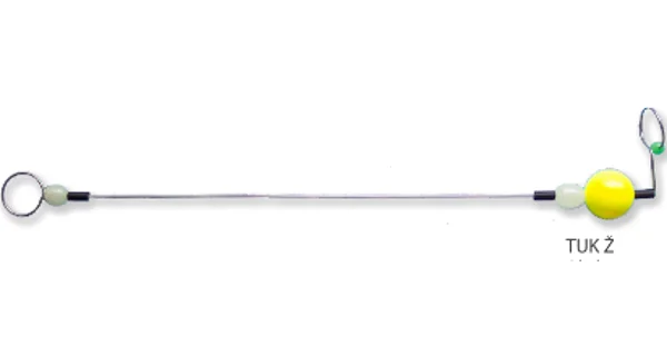 BUBENÍK - Ťukátka swinger - žluté 2 ks