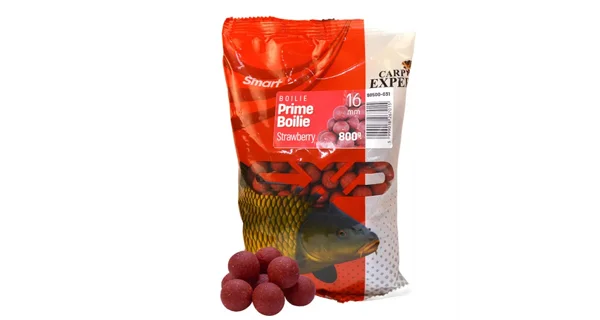 CARP EXPERT - Boilie Smart Prime 16 mm 800 g Strawberry