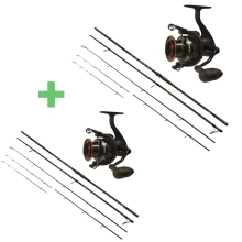 CARP EXPERT - Duo Pack Prut Max2 Double Tip 3,6 m + Naviják Max2 DT 6000 1+1