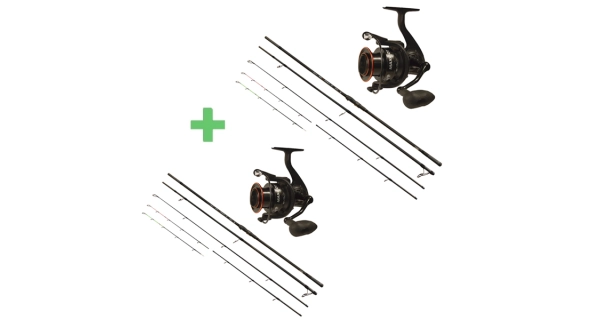CARP EXPERT - Duo Pack Prut Max2 Double Tip 3,6 m + Naviják Max2 DT 6000 1+1