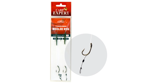 CARP EXPERT - Hotový návazec Fluorocarbon Boilie Rig 2 ks