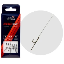 CARP EXPERT - Hotový návazec Pro Method Hair Rig vel. 6 Hrot 10 mm 6 ks