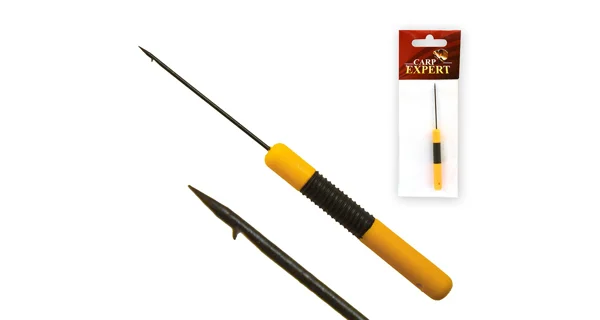 CARP EXPERT - Jehla na boilies s gumovou rukojetí