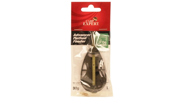 CARP EXPERT - Krmítko Advancer Method Feeder Go Green 30 g
