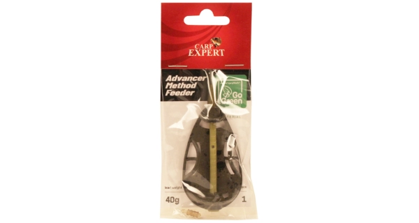 CARP EXPERT - Krmítko Advancer Method Feeder Go Green 40 g