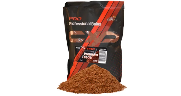 CARP EXPERT - Krmítková směs Pro Groundbait Premium Feeder 800 g Fish