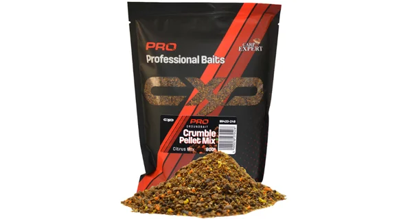 CARP EXPERT - Krmná směs Pro Crumble Pellet Mix 800 g Citrus Mix