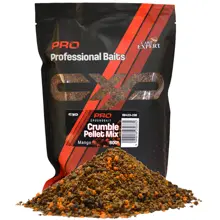 CARP EXPERT - Krmná směs Pro Crumble Pellet Mix 800 g Mango