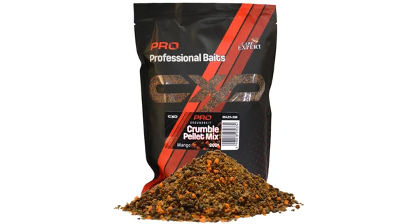 CARP EXPERT - Krmná směs Pro Crumble Pellet Mix 800 g Mango