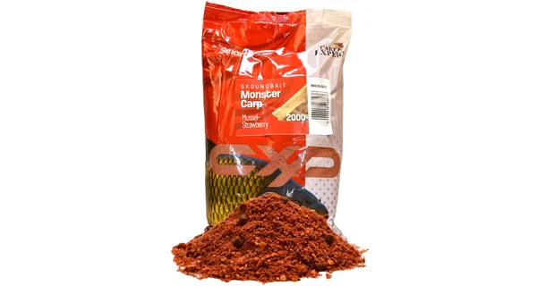 CARP EXPERT - Krmná směs Smart Groundbait Monster Carp 2 kg Mussel Strawberry