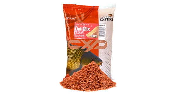 CARP EXPERT - Krmná směs Smart Groundbait Uni-Mix 1 kg Strawberry