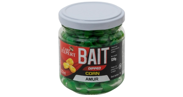 CARP EXPERT - Kukuřice v dipu Bait Dipped Corn Amur 212 ml