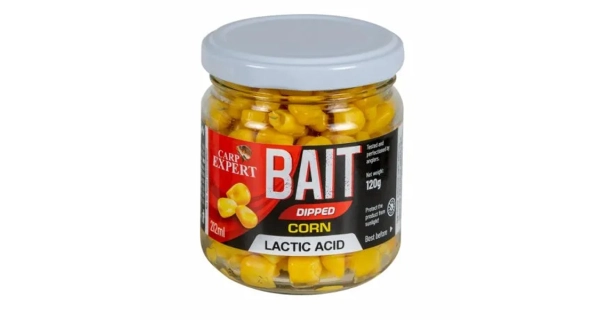 CARP EXPERT - Kukuřice v dipu Bait Dipped Corn Kyselina mléčná 212 ml