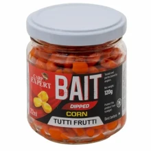 CARP EXPERT - Kukuřice v dipu Bait Dipped Corn Tutti Frutti 212 ml