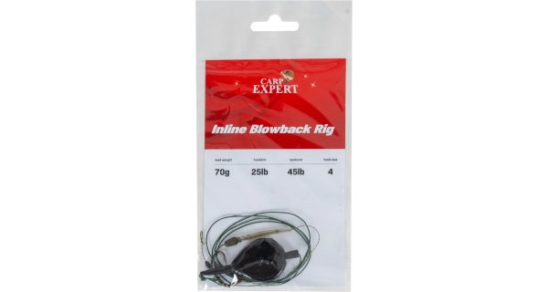 CARP EXPERT - Montáž Inline Blowback Rig vel. 4 70 g