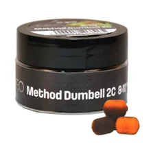 CARP EXPERT - Nástraha Neo Wafter 2C Method Dumbell 8x10 mm 15 g Plum Cinammon