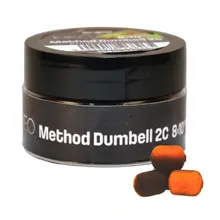 CARP EXPERT - Nástraha Neo Wafter 2C Method Dumbell 8x10 mm 15 g Plum Cinammon