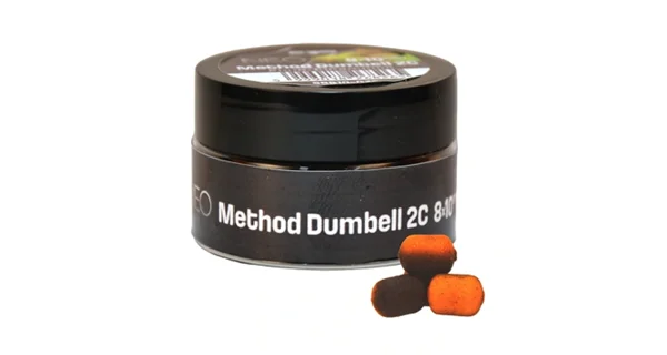 CARP EXPERT - Nástraha Neo Wafter 2C Method Dumbell 8x10 mm 15 g Plum Cinammon
