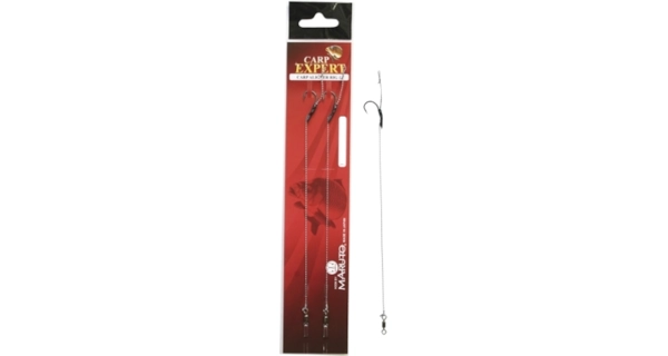 CARP EXPERT - Návazec s háčkem Classic Boilie Rig 19 cm vel. 8 2 ks