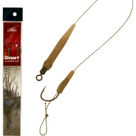 CARP EXPERT - Návazec Smart Classic Boilie Rig vel. 6 11 kg 2 ks