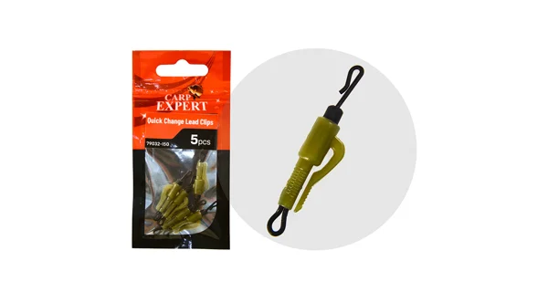 CARP EXPERT - Obratlík QC Lead Clips 5 ks