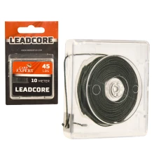 CARP EXPERT - Olověná šňůra Leadcore 45 lb 10 m Mechově zelená