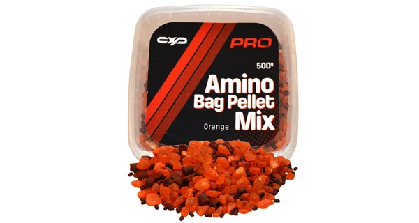 CARP EXPERT - Pelety Pro Amino Bag Pellet Mix 500 g Orange