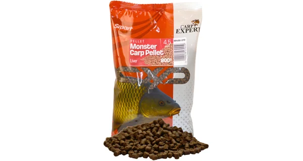 CARP EXPERT - Pelety Smart Monster Carp pellet 4,5 mm 800 g Liver