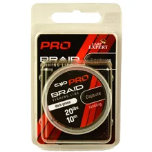 CARP EXPERT - Pletená návazcová šňůra Pro Capture 20 lb 10 m Dark Green