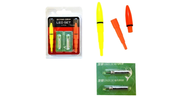 CARP EXPERT - Plovak Silver Carp Set LED 2 ks