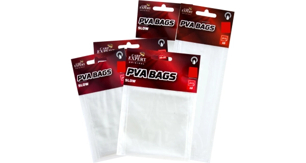 CARP EXPERT - Pomalu rozpustný PVA sáček 70x120 mm 10 ks