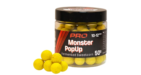CARP EXPERT - Pop-Up Pro Monster 10-12 mm 50 g Fermented Sweetcorn