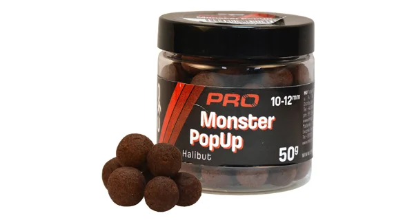 CARP EXPERT - Pop-Up Pro Monster 10-12 mm 50 g Halibut