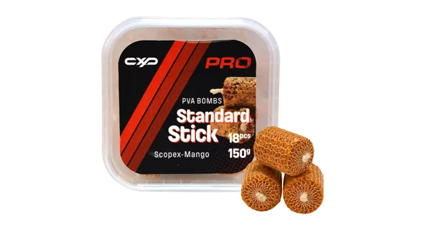 CARP EXPERT - Pro Bombs PVA Sticks Standard Scopex Mango 18 ks